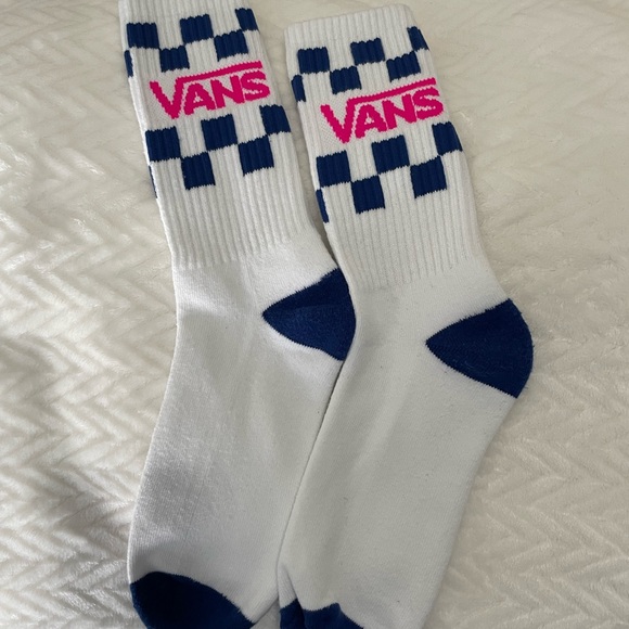 🔥 NEW VANS set of 3 mens unisex guys teens athletic crew socks checkered retro - Picture 3 of 8